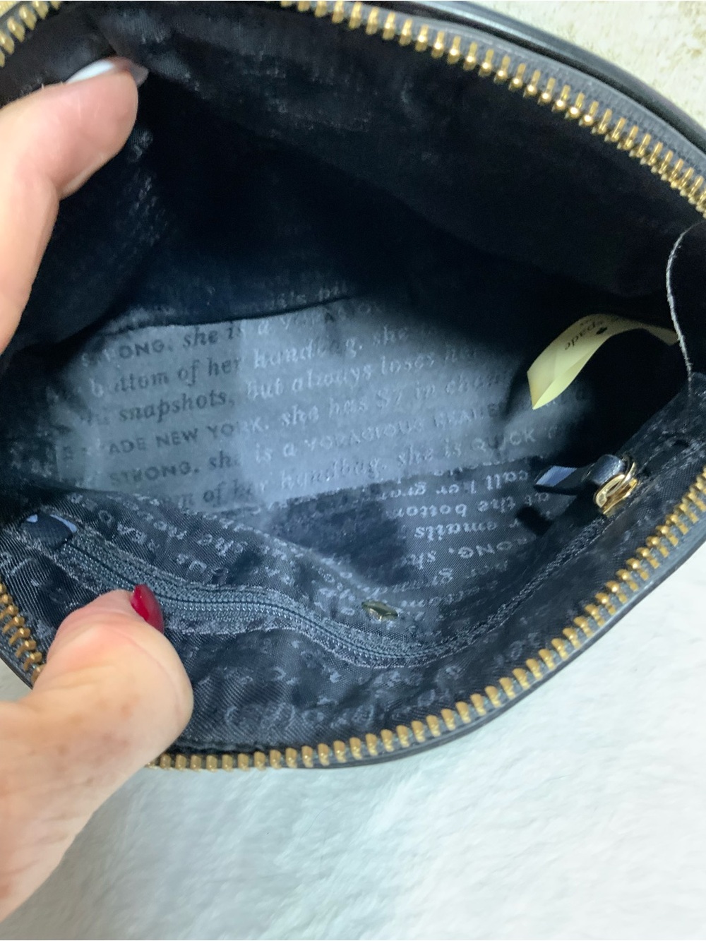 🩷kate spade Storybook Lining Floral Dome Crossbody Bag - Picture 5 of 6
